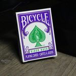 Mini Bicycle Cards (Purple) Playing Cards