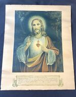 Consecration Of The Family To The Sacred Heart Print 1931 Apostleship Of Prayer