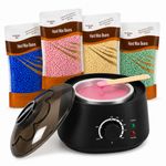 Wax Kit Wax Warmer Wax Heater Hair Removal for Man and Woman Sensitive Skin