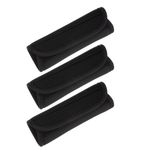 Black Durable Barbell Cushion Pads for Pull Up and Weight Lifting Protection