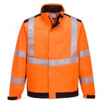 Portwest Modaflame Softshell Hi-Vis Multi-Norm FR Jacket Flame Resistant MV72-L