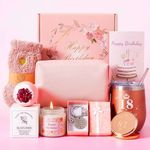 9 in 1 Birthday Gifts for Women, 18th Birthday Hampers for Women