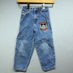 Vintage 90s Toddler Mickey Mouse  Jeans Size 3t