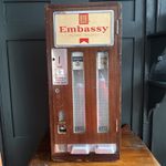 Antique 1950s Embassy Cigarette Vending Machine