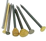Hardened Picture Pins Nails Hang Frame Brass Nickel Knurled Shim Blued 25-26mm