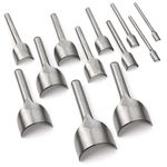 Leather Craft Tool DIY Half Round Punch Cutter Strap Belt Wallet Bag End Cutting