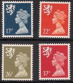 Scotland 1990 S58 17p S66 22p S73 26p S79 37p Litho Perf 15x14 Set MNH