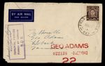 DR WHO 1943 AUSTRALIA FPO 042 PAPUA NEW GUINEA WWII CENSORED AIRMAIL R59737