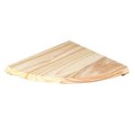 Result Core Wood Corner Shelf Kit8in Natural  ST8259