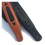 Leather Real Cowhide Guitar Strap for Electric Bass Guitar Adjustable Padded UK