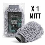 Chenille Wash Mitt Luxury Microfibre Noodle Car Washing Cleaning Pure Definition