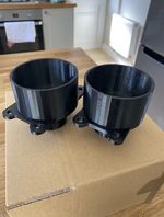 Ford Fiesta Mk7 ST180 Fog Light Brake Cooling Ducts/Adaptors