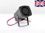 12V Reversing Sounder Piezo alarm siren security signal with bracket