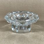 Vintage Glass Candle Holder Made in France
