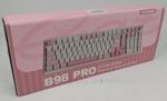 Damaged Spacebar YUNZII B98 PRO RGB 96% Wireless Mechanical Keyboard Pink