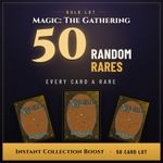 50 Random Rare Magic The Gathering Cards Bulk Lot MTG English EX-NM Collection