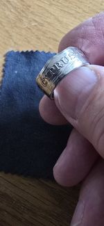 50 Cents Cyprus Coin Ring