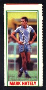 Topps Footballers Blue Back (1980-81) Mark Hately Coventry City No. 133