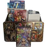 YuGiOh Mystery Box/Tin: Egyptian God Deck, 3 Boosters, 110 Cards, Sleeves & Dice