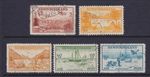 Newfoundland 1933 Air Set Used. SG230 - 34. Cat £325.