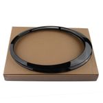 🏅2x Gloss Black Headlight Trim Ring For BMW Mini Cooper R55 R56 R57 2007-2015
