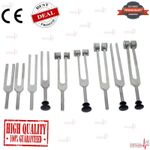 Tuning Tunning Fork Chakra Tuner 128C 256C 512 1024 Shuffle Rubber Handle CeMark