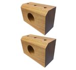 PAIR of Twose Wooden Bearing 039-25 Timber Block - UK MADE