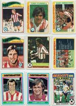 SOUTHAMPTON signed Topps Football 1976 1977 1978 1979 set cards Pick a card