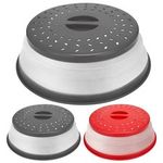 Collapsible Microwave Cover for Food Vented Splatter Proof Lid Kitchen Essential