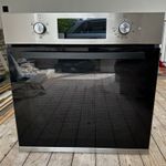 Lamona Built-In Electric Single Oven Silver/Black Drop Door Digital Timer