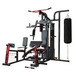 IronMan IM-306 Advanced 3 Station Home Multi Gym With Punch Bag