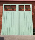 Wooden Garage Doors 8 Pane Heavy Duty
