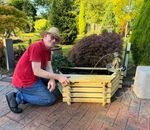 NORLOG 25 GALLON RAISED WOODEN POND GARDEN WATER FEATURE *EASY ASSEMBLY*