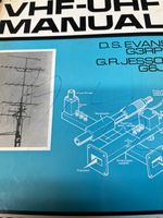 UHF / VHF Manual by D S Evans / G R Jessop ~ RSGB  3RD EDITION HARDBACK