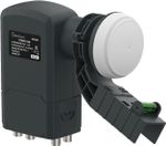 Hybrid LNB 6 Output - 2 x Wideband and 4 x Quad - with Sky Compatible Bracket