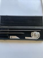 Starrett tools no 364 bevel protractor 7” and 12” blades with case