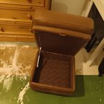 Thomas Lloyd Storage Stool Aspen Brown
