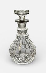 FABULOUS VINTAGE CUT LEAD CRYSTAL DECANTER SH 12