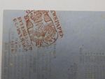 GB 1853 Manchester Courant Schunck Cotton export Newspaper 1d revenue price list