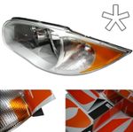 US Design Film for Headlight Turn Signal BMW 1 Series E81 E82 E87 E88 Li+Re