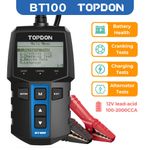 TOPDON 12V Car Battery Tester Load Analyzer Cranking Charging Diagnostic Tool UK