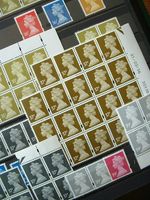 GB QE2 MNH MACHIN DEFINITIVE STAMPS + PERFINS (REGIONALS IN SEPARATE LISTING)