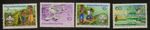 PAPUA NEW GUINEA SG309/12 1976 SURVEY FLIGHT & SCOUTS MNH