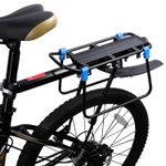 Aluminum MTB Bike Rear Pannier Rack Quick Release Luggage Carrier With Fender