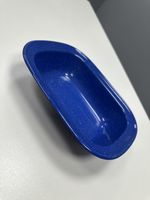Vintage Blue Speckled Enamel Roasting Dish Baking Tray 24cm Kitchen Cookware