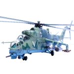 1/72 Scale Diecast Alloy Russian Army Mi-24V Helicopter Military Model Toy Gift