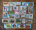 30 x Animal Related International Stamps Bundle