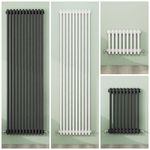 Cast Iron Style 2 3 Column Traditional Horizontal Vertical Vintage Radiator UK