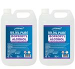 99.9% Isopropyl Alcohol Pure IPA – Cleaner, Solvent & Disinfectant - 5L 10L 20L