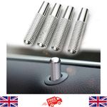 4pcs Car Door Lock Pin Knob Button Fit For Mercedes Benz C W205 GLC X253 E W213